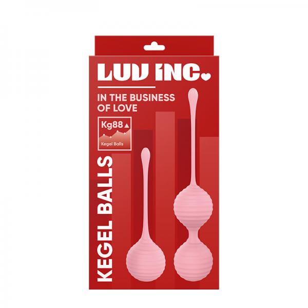 Luv Inc Kg88 Kegel Balls Set Light Pink Sex Toy Product