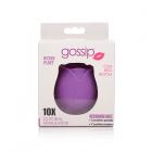 Gossip Cum Into Bloom Clitoral Vibrator Rose Flirt Silicone Violet Sex Toy Product
