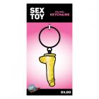 Sex Toy Keychain Gold Glitter Dildo Sex Toy Product