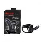 Erection Assistant Hollow Strap-on 8 In. Black Sex Toy Product