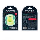 Forto F-20: Balls Stretcher Liquid Silicone 50/67 Mm Glow-in-the-dark Sex Toy Product