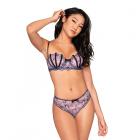 Dreamgirl Shell Bra Set And Matching G-string Set Lavender Xl Sex Toy Product