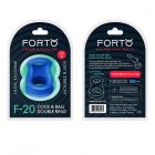 Forto F-20: Balls Stretcher Liquid Silicone 50/67 Blue Sex Toy Product