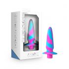 Avant Vibrotize Silicone Vibrating Butt Plug Fushsia Sex Toy Product