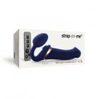 Strap-on-me Multi Orgasm Bendable Strap-on Large Night Blue Sex Toy Product