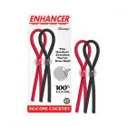 Nasstoys Enhancer Silicone Cockties Red & Black Sex Toy Product