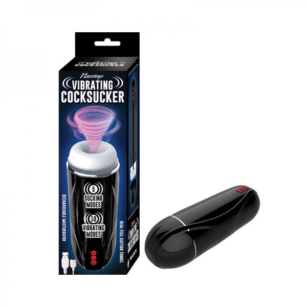 Nasstoys Vibrating Cocksucker Black Sex Toy Product