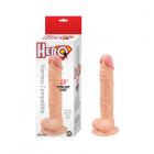 Hero Straight Cock 10 In. White Sex Toy Product