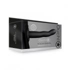 Ouch! Curved Hollow Strap-on 8 In. Black Sex Toy Product