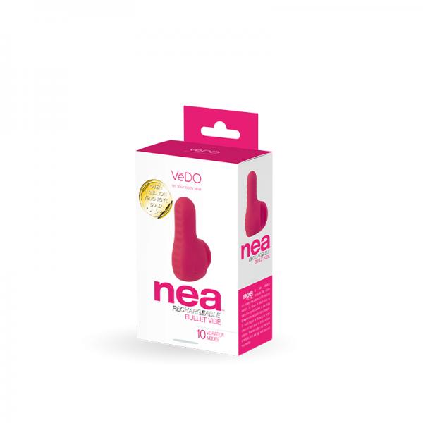 Vedo Nea Rechargeable Finger Vibe Foxy Pink Sex Toy Product