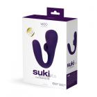 Vedo Suki Plus Rechargeable Dual Sonic Vibe Deep Purple Sex Toy Product