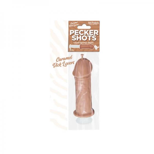 Pecker Shot Syringe Caramel Sex Toy Product