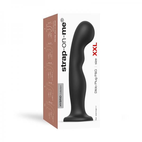 Strap-on-me Dildo Plug P&g Xxl Black Sex Toy Product