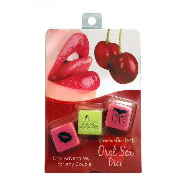 Glow-in-the-dark Oral Sex Dice Sex Toy Product