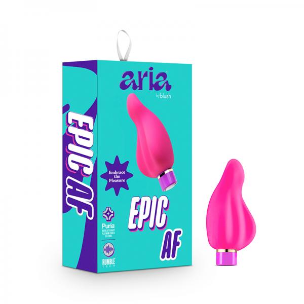 Aria Epic Af Mini Vibrator Fuchsia Sex Toy Product