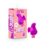 Aria Erotic Af Mini Vibrator Plum Sex Toy Product