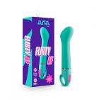 Aria Flirty Af G-spot Vibrator Teal Sex Toy Product