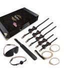 Temptasia Safe Word Bondage Kit With Suitcase Black Sex Toy Product