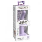 Dillio Platinum Curious Five Silicone Dildo 5 In. Purple Sex Toy Product