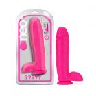 Neo Dual Density Dildo 10 In. Neon Pink Sex Toy Product