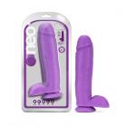 Neo Dual Density Dildo 10 In. Neon Purple Sex Toy Product