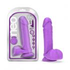 Neo Dual Density Dildo 8 In. Neon Purple Sex Toy Product