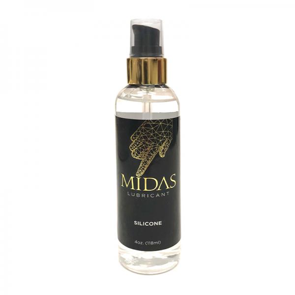 Midas Silicone Lubricant 4 Oz. Sex Toy Product