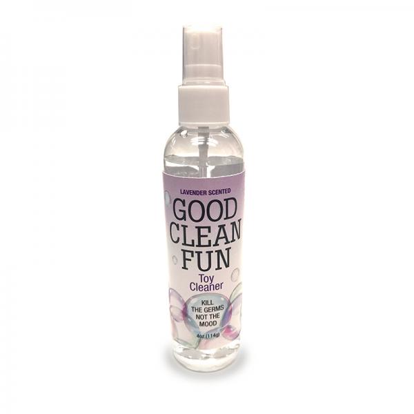 Good Clean Fun Toy Cleaner Lavender 4 Oz. Sex Toy Product