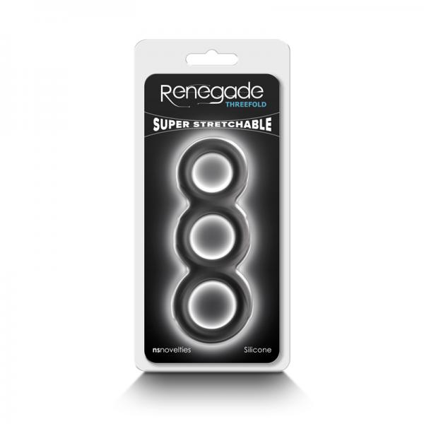 Renegade Threefold Black Sex Toy Product