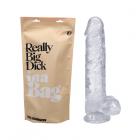 In A Bag Really Big Dick 10in Clear Sex Toy Product
