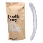 In A Bag Double Dong 13in Clear Sex Toy Product