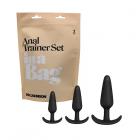 In A Bag Anal Trainer Set Black Sex Toy Product