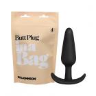 In A Bag Butt Plug 4in Black Sex Toy Product
