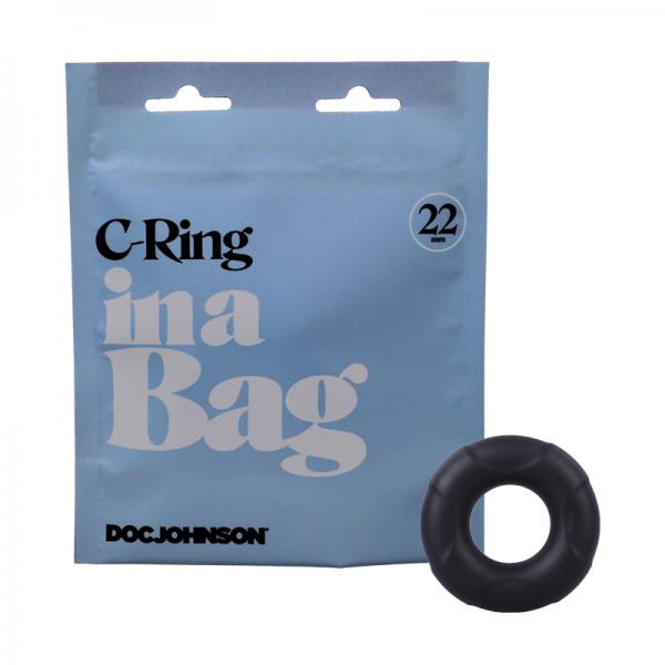In A Bag C-ring Black Sex Toy Product