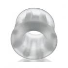 Hunkyjunk Gyroball Ballstretcher Clear Ice Sex Toy Product