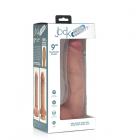 Jock Dual Density Silicone Dildo With Balls 9in Light Sex Toy Product