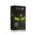 Ouch! Glow O-ring Gag - Glow In The Dark - Green Sex Toy Product