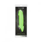Ouch! Glow Smooth Thick Stretchy Penis Sleeve - Glow In The Dark - Green Sex Toy Product