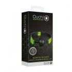 Ouch! Glow Breathable Ball Gag - Glow In The Dark - Green Sex Toy Product
