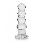 Realrock Crystal Clear Curvy 5.5 In. Dildo/plug Clear Sex Toy Product