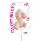Lusty Lickers Female Torso Pop Butterscotch Flavor Sex Toy Product