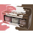 Erotic Chocolate Body Paints White/milk Chocolate&strawberry (3 Pack) Sex Toy Product