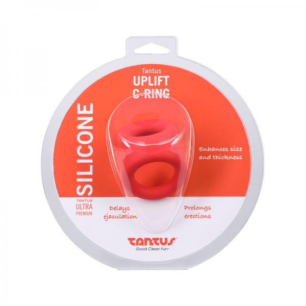 Tantus Uplift C-ring - Crimson Sex Toy Product