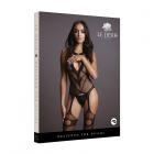 Shots Le Desir Suspender Bodystocking Black O/s Sex Toy Product