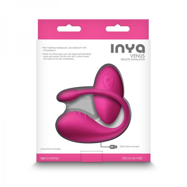 Inya Venus Remote Stimulator Pink Sex Toy Product
