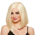 Mid-length Bob Wig Blonde Sex Toy Product