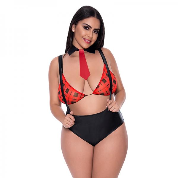 Magic Silk Dress Up Sorority Sweetie Costume Red Queen Size Sex Toy Product