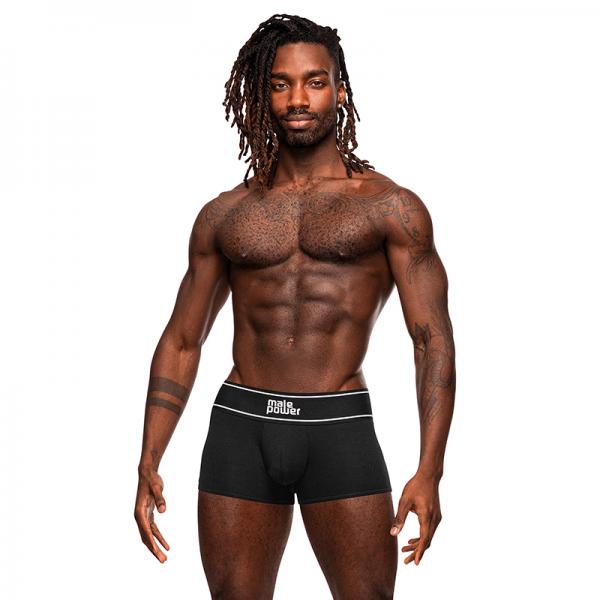 Male Power Modal Rib Pouch Short Black Xl Sex Toy Product