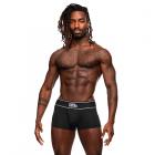 Male Power Modal Rib Pouch Short Black Xl Sex Toy Product