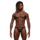 Male Power Magnificence Micro V Thong Black S/m Sex Toy Product